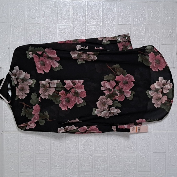 NANETTE NANETTE LEPORE Floral-Print Long-Sleeve Shirt - Picture 9 of 10